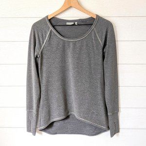 Athleta Gray Long Sleeve Sweatshirt XS